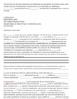 Formato de solicitud incorporación Operadora usuaria en ZOLI 